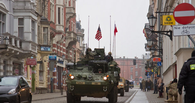US-Militärkonvoi in Polen: