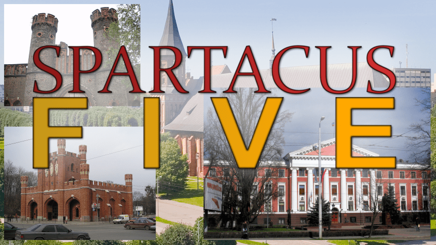 Spartacus Five: Kaliningrad in&nbsp;Zahlen