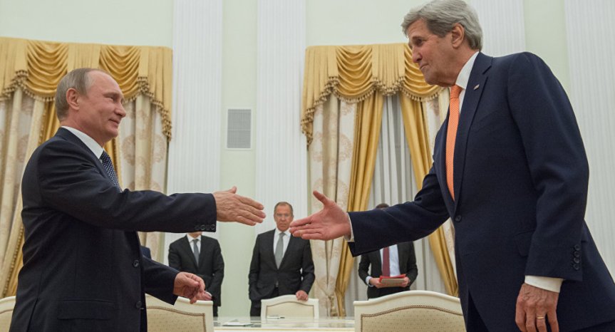 Terrorismus: US-Außenminister John Kerry will mehr militärische Koordination mit&nbsp;Russland.